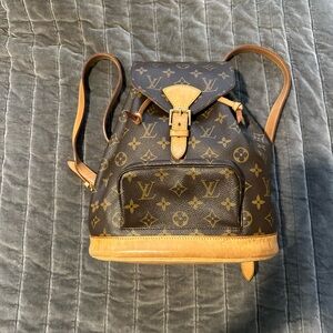 Louis Vuitton Vintage Montsouris PM Backpack